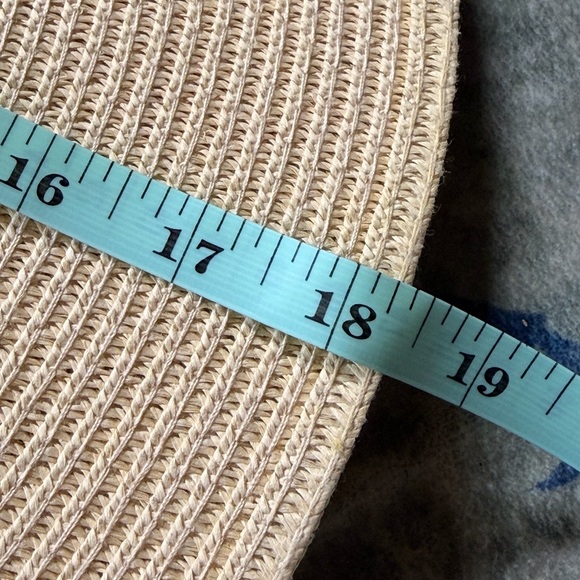 Large Floral Straw Hat - Pink and Yellow - Picture 4 of 5